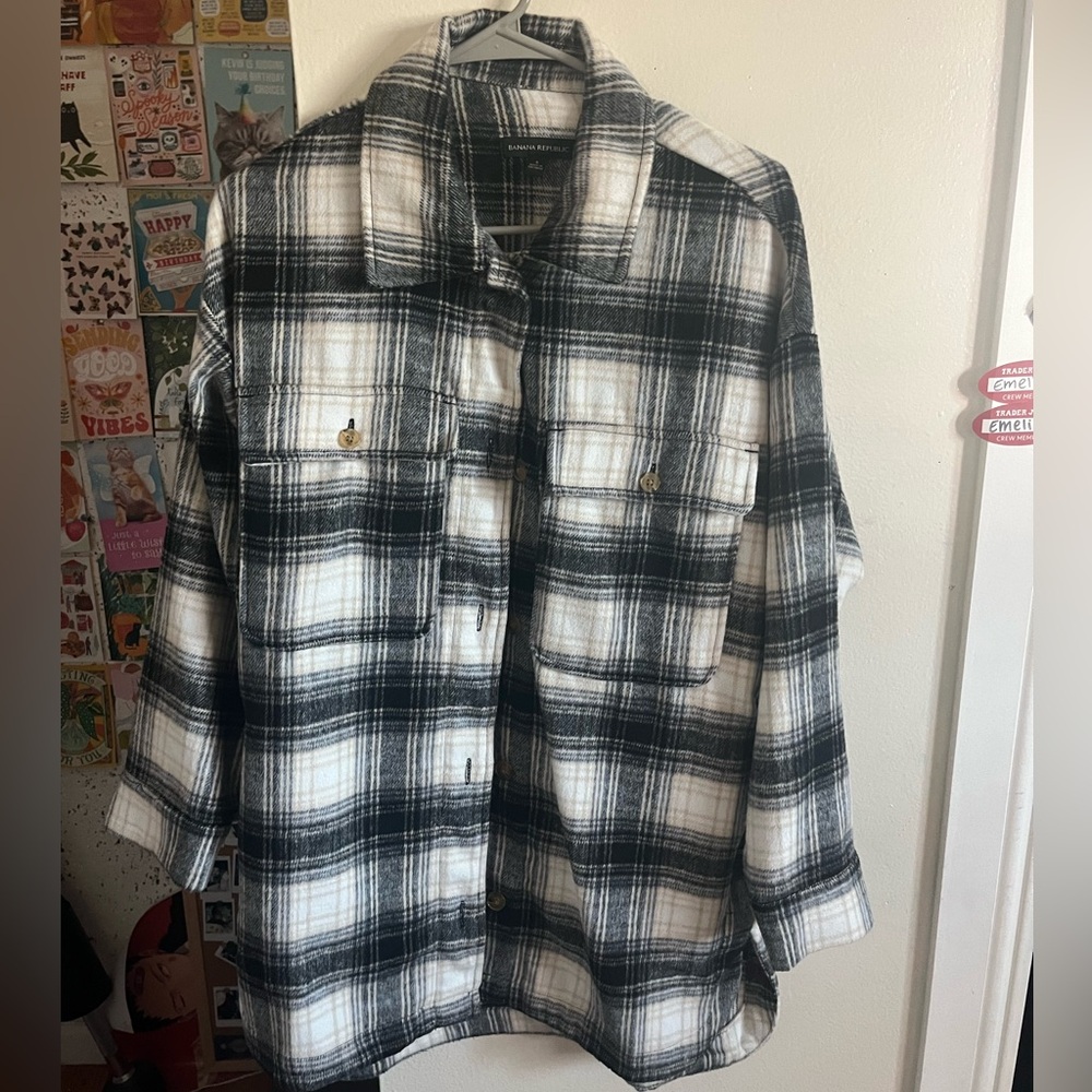 Over-Sized Plaid Flannel